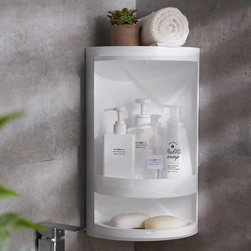 360 Degree Rotating washroom cabinet (Two Shelves)