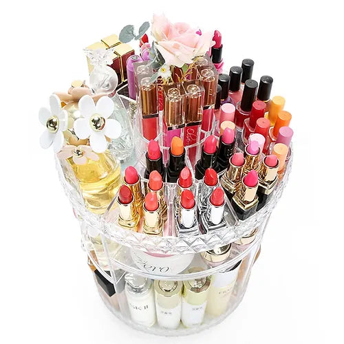 360° Degree rotation makeup organizer - Large Size