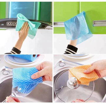 Reusable and washable tissue towel (50 Wipes)