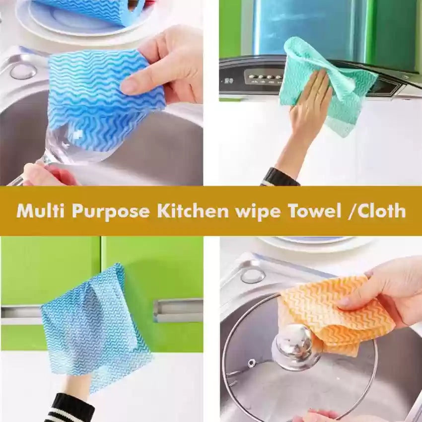 Reusable and washable tissue towel (50 Wipes)