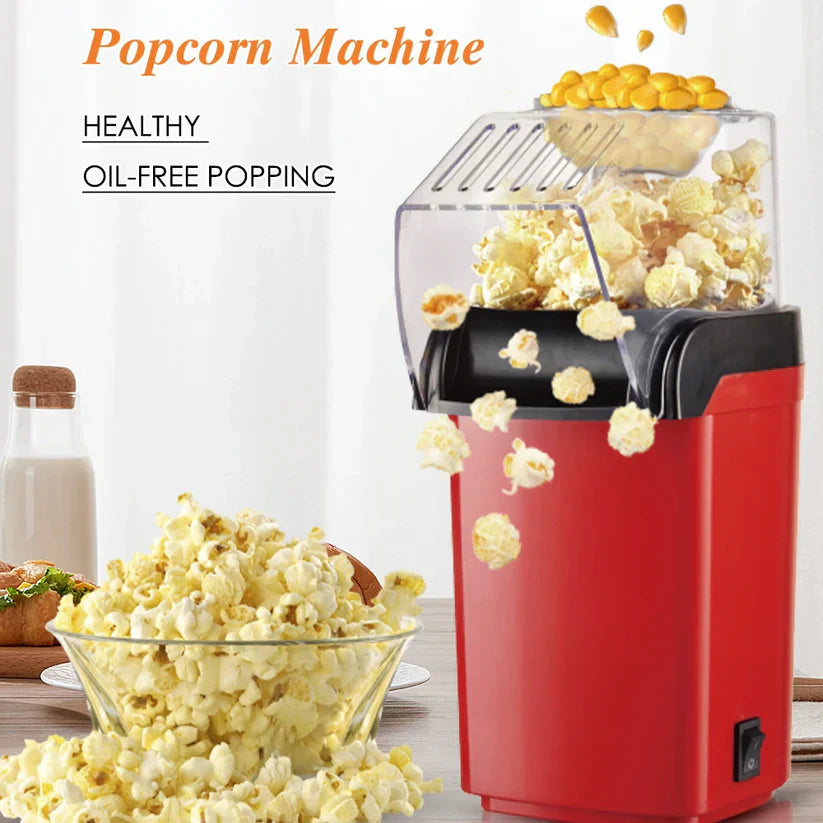 Electric Popcorn Machine (No Oil Required)