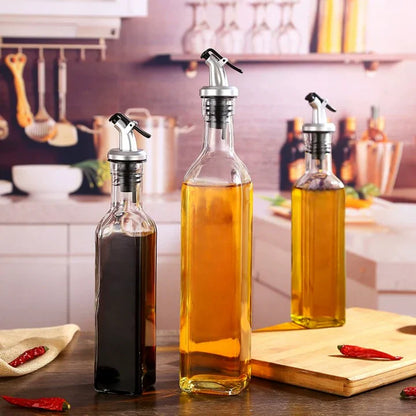 Dispenser Glass Oil Bottle