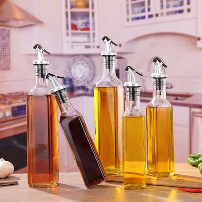 Dispenser Glass Oil Bottle