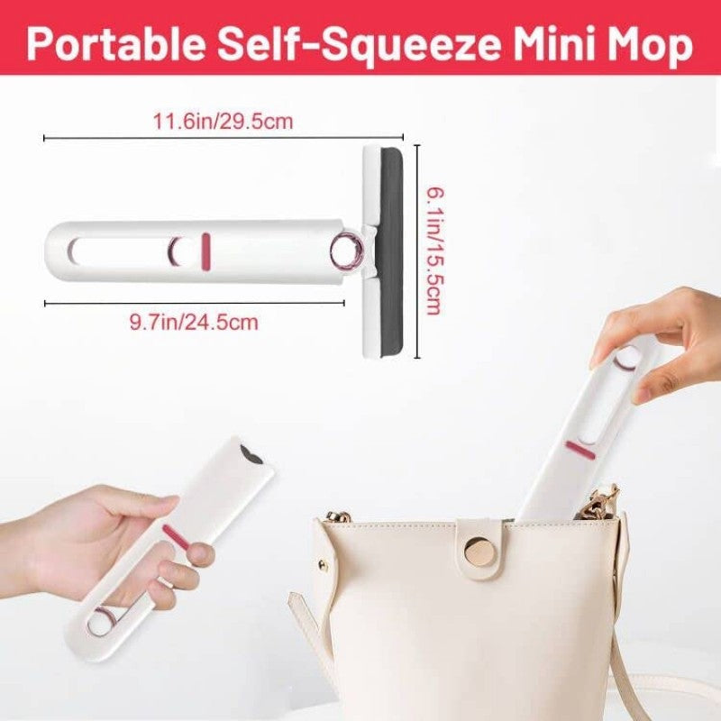 Portable Mini Squeeze Mop