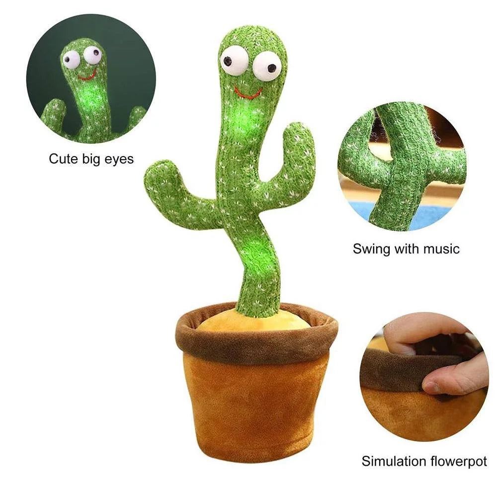 Dancing Talking Cactus Toy For Kids