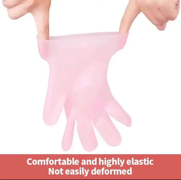 High Quality - Silicone Gel Moisturizing Gloves