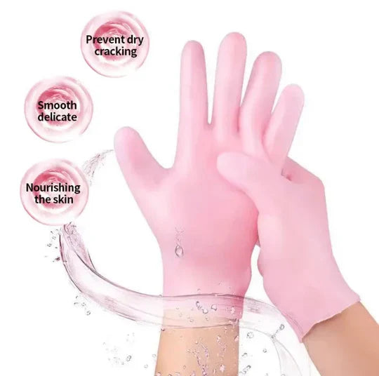 High Quality - Silicone Gel Moisturizing Gloves