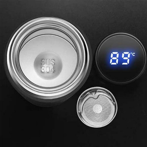 Temperature Display Thermos Water Bottle