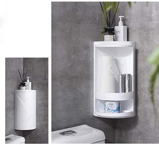 360 Degree Rotating washroom cabinet (Two Shelves)