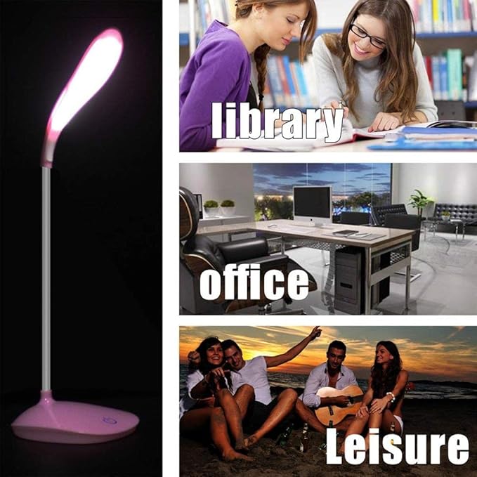 Rechargeable Touch Sensor LED Table Lamp - Auto Sensor (3 Levels)