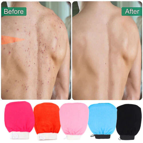 Viscose Fiber Exfoliating Glove – Shower Mitts for Remove Dead Skin