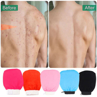 Viscose Fiber Exfoliating Glove – Shower Mitts for Remove Dead Skin