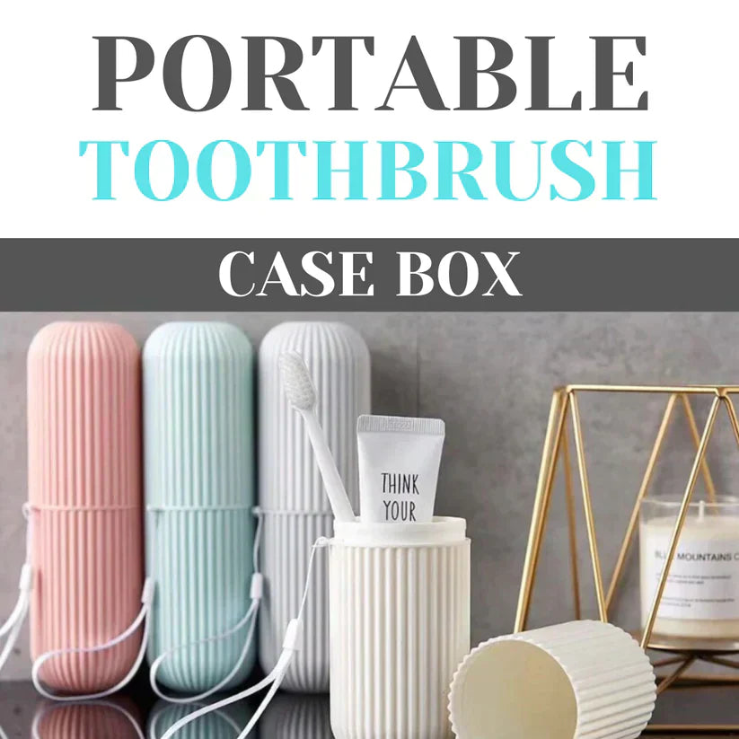 Portable Toothbrush Case Box