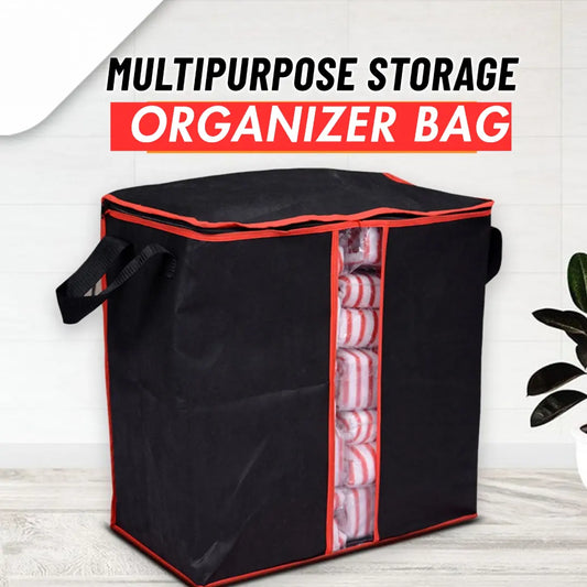 Multipurpose Storage Bags (Black) - Improved Quality