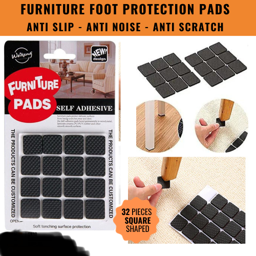 Furniture Foot Protects Pads - Non-slip Self Adhesive Furniture Rubber pads