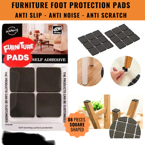 Furniture Foot Protects Pads - Non-slip Self Adhesive Furniture Rubber pads