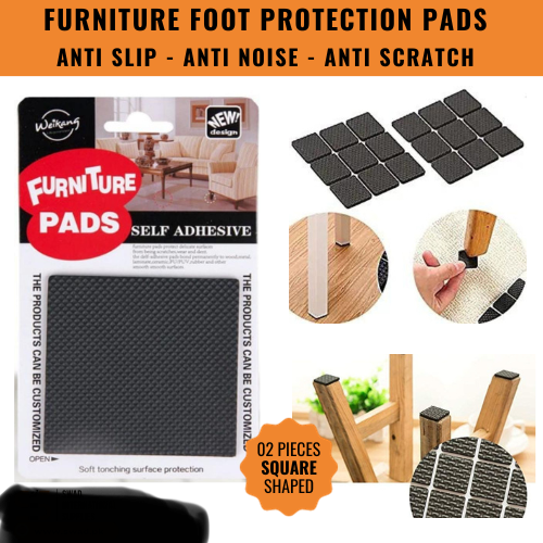 Furniture Foot Protects Pads - Non-slip Self Adhesive Furniture Rubber pads