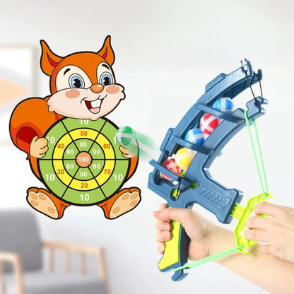 Kids Ball Bow Launcher Set