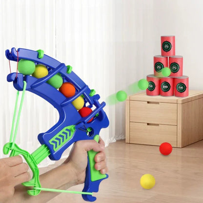 Kids Ball Bow Launcher Set