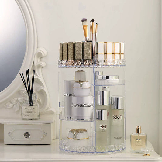 360° Degree rotation makeup organizer - Large Size