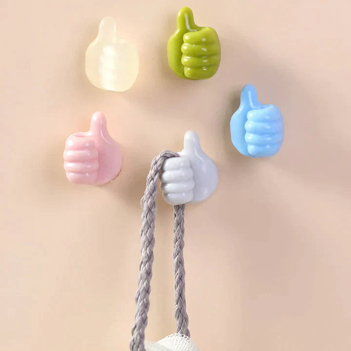 Self Adhesive Thumbs Hooks (Pack of 5)