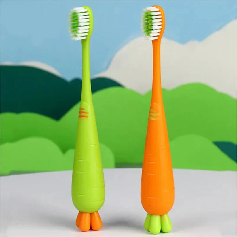 Cute Carrot Shape Kids Toothbrush