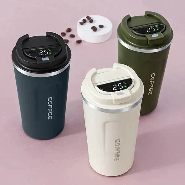 Smart Heat-Sensing Coffee Bottle