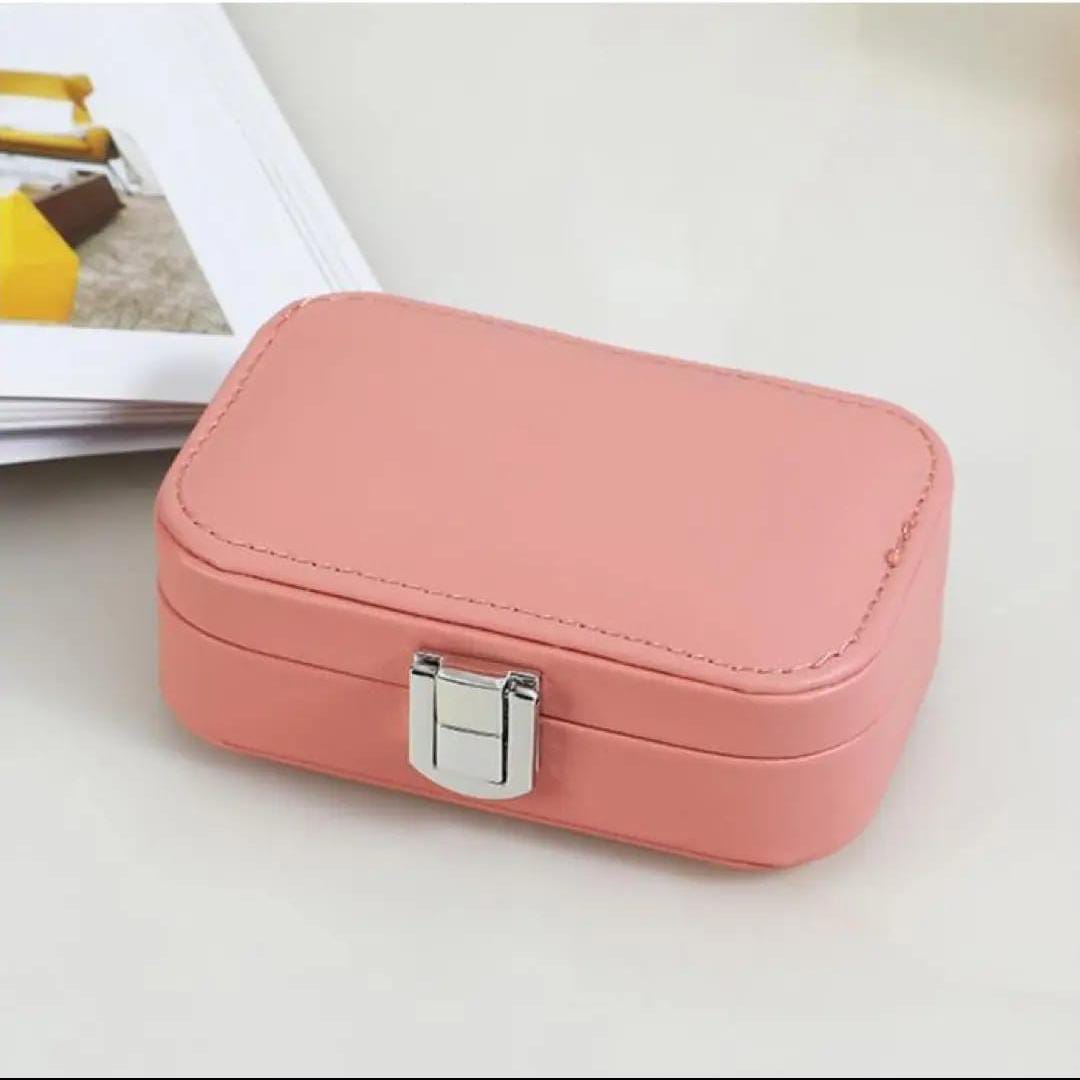 Mini Portable Leather Jewellery Box