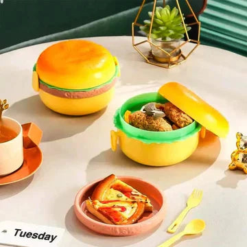 Burger Shape Lunch Box