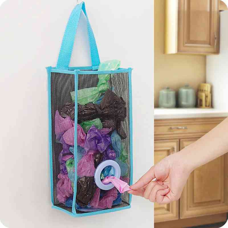 Plastic bag holder - Multipurpose hanging shopper holder