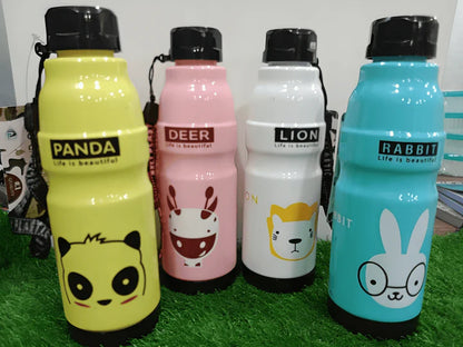 Cartoon Character Printed Water Bottle