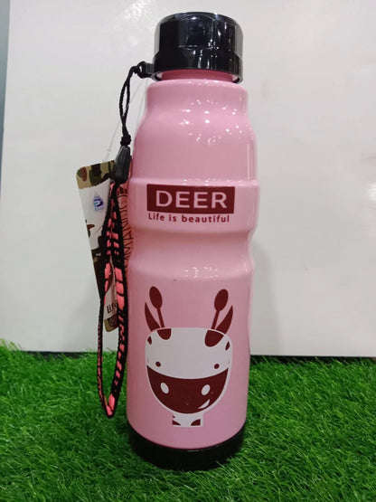 Cartoon Character Printed Water Bottle