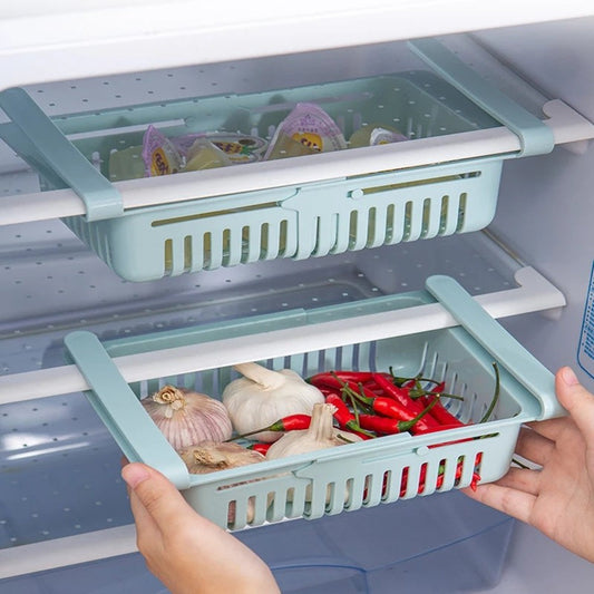 Adjustable Fridge Storage Basket