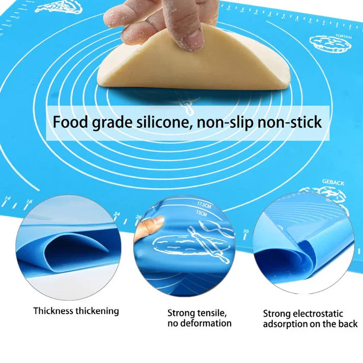 Silicone Thickening Rolling Mat Dough Liner