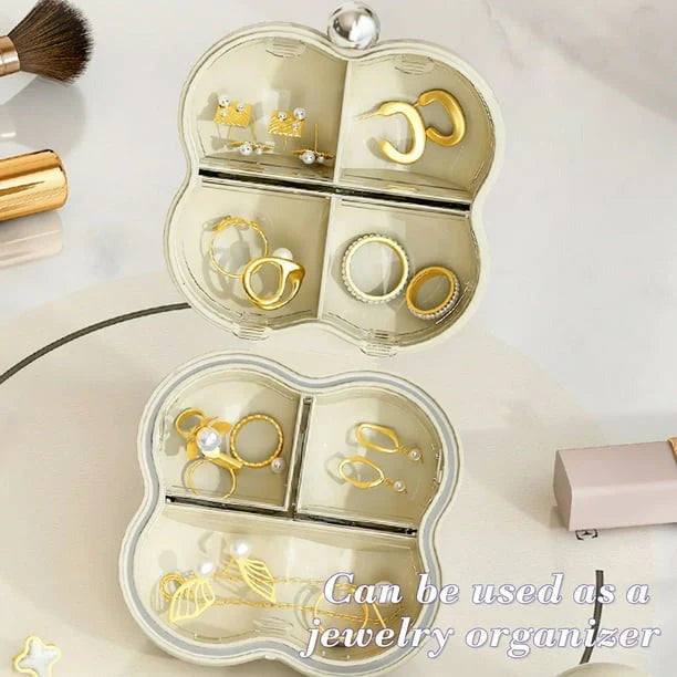 Cloud Shape Mini Jewelry and Pill Box