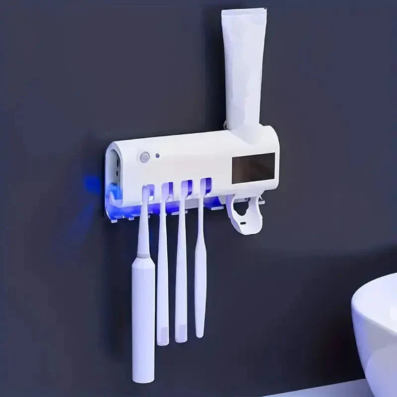 Toothbrush Sterilizer and Dispenser