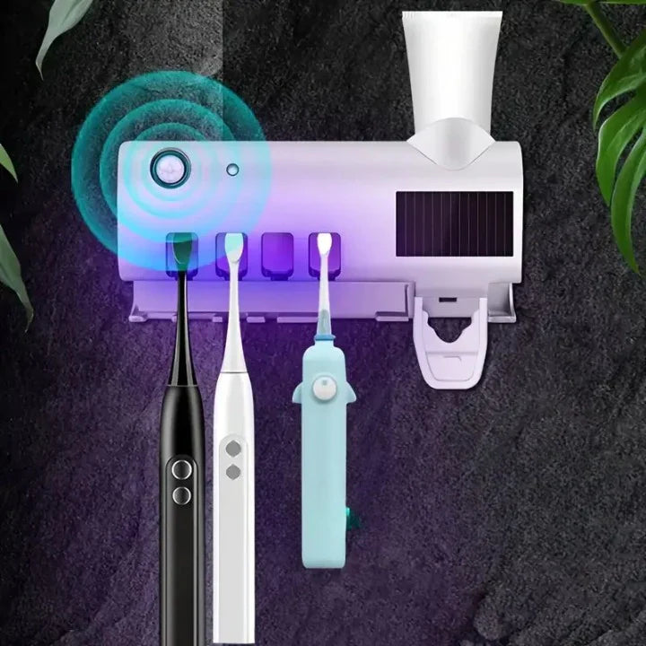 Toothbrush Sterilizer and Dispenser