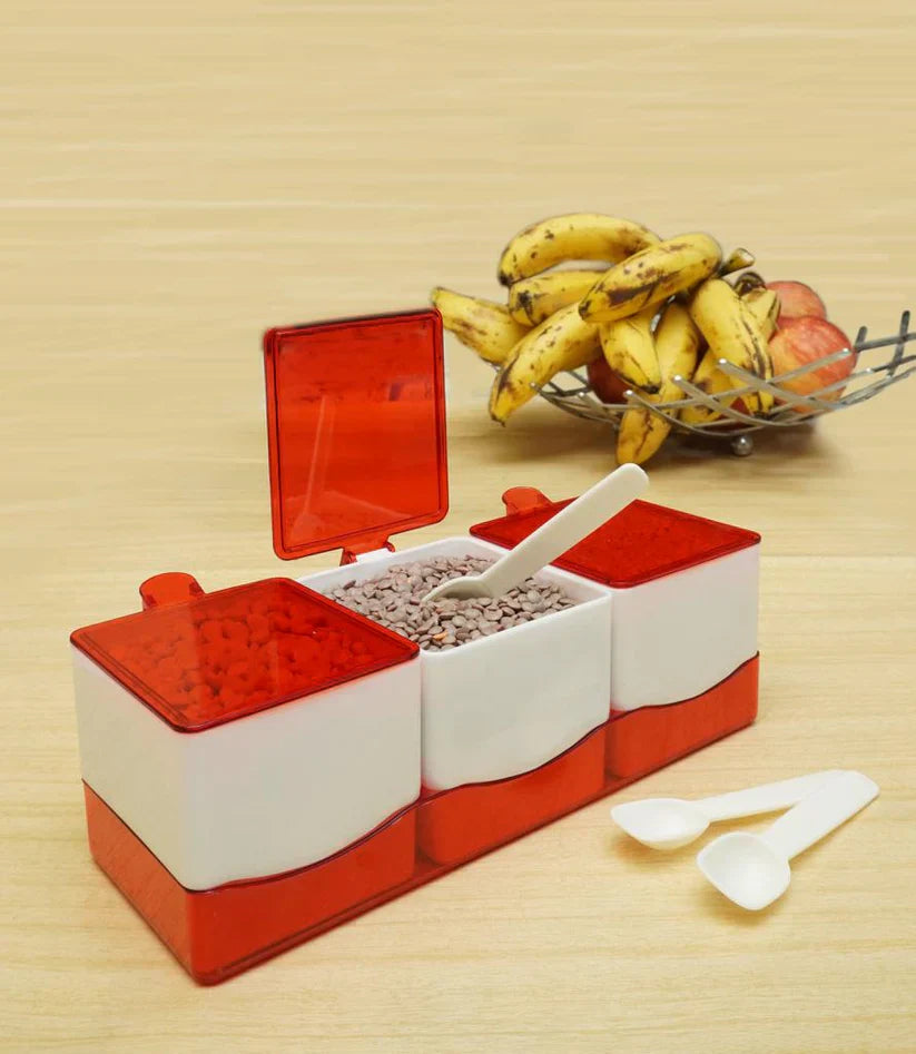 4 Grid Chillez Spice Case Seasoning Box