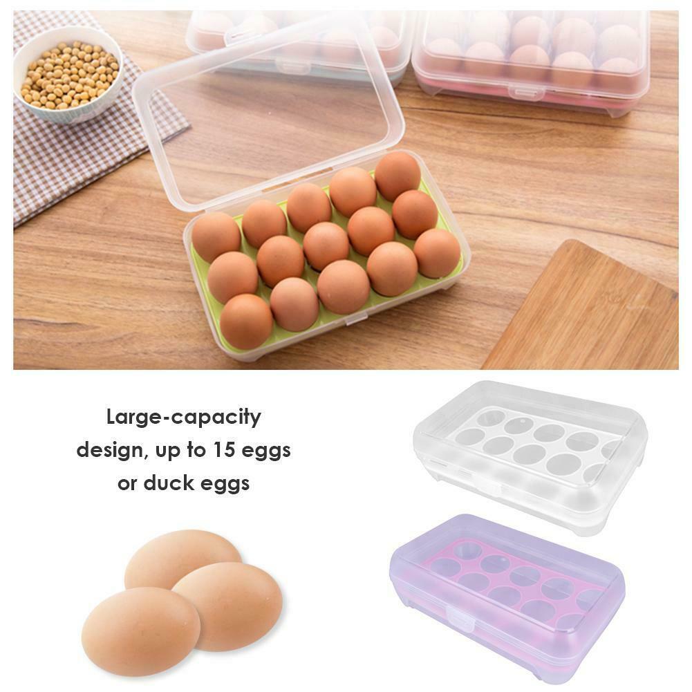 Egg Storage Boxes (15 Grid)