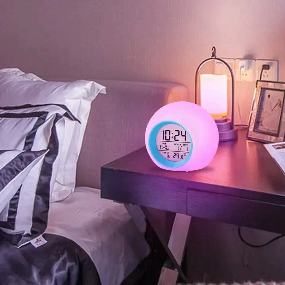 Color changing digital alarm Clock (Glowing LED)