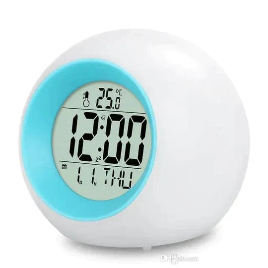 Color changing digital alarm Clock (Glowing LED)