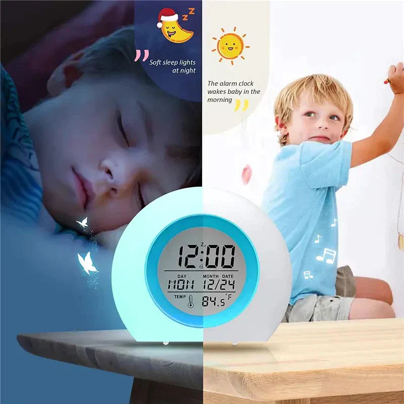 Color changing digital alarm Clock (Glowing LED)