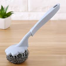 Stainless Stell Brush With Long Handle