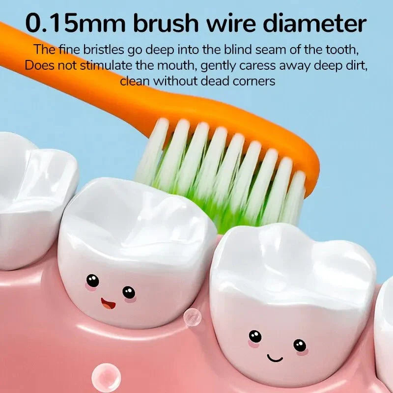 Cute Carrot Shape Kids Toothbrush