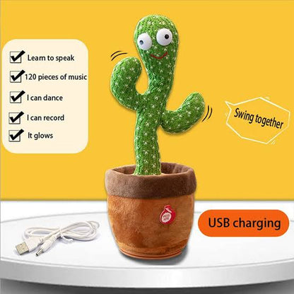 Dancing and Talking Cactus Toy for Kids