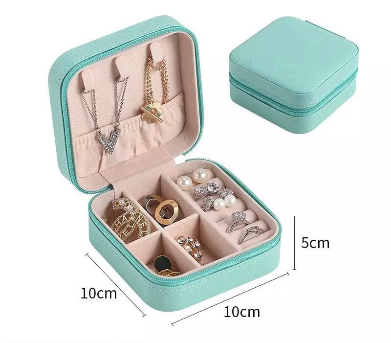 Square mini jewellery organizer/box