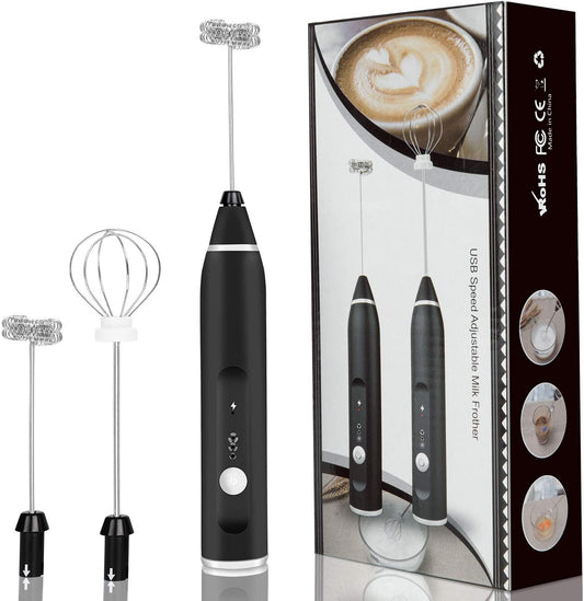 Electric Rechargeable Coffee Beater & Milk Frother and Foamer | High Quality