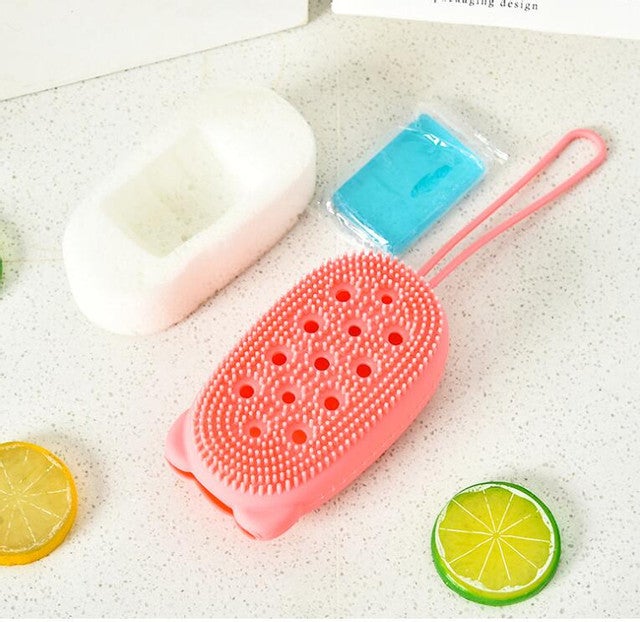 Soft Silicon Body Bath Brush Scrub