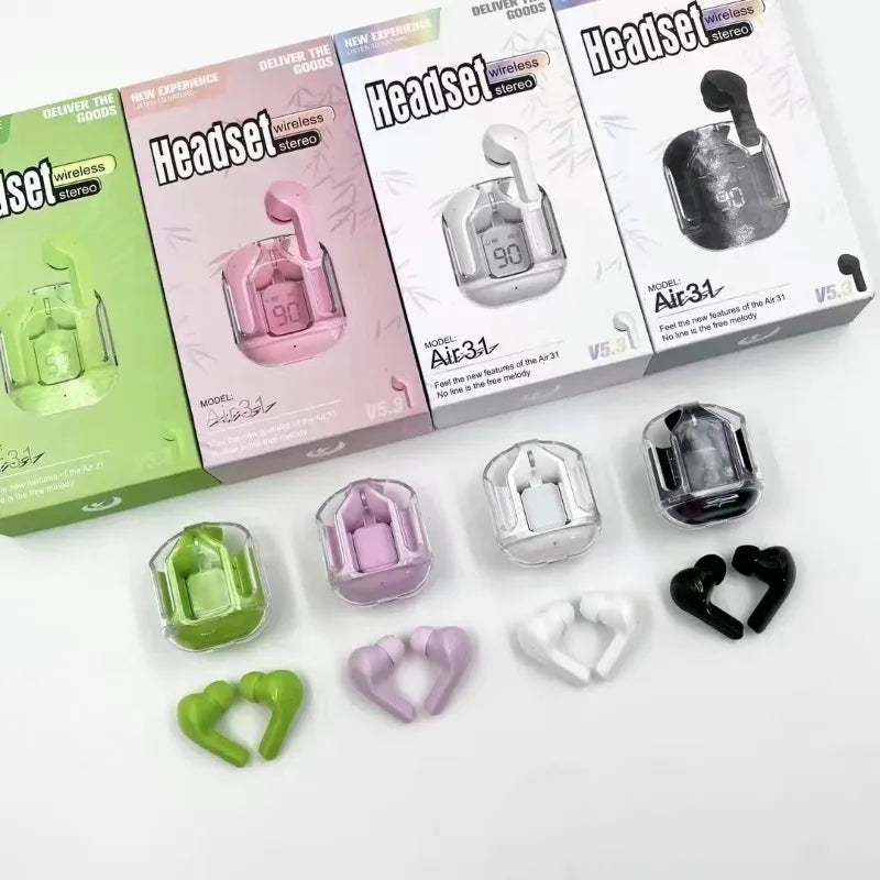 Air 31 Wireless Transparent Earbuds