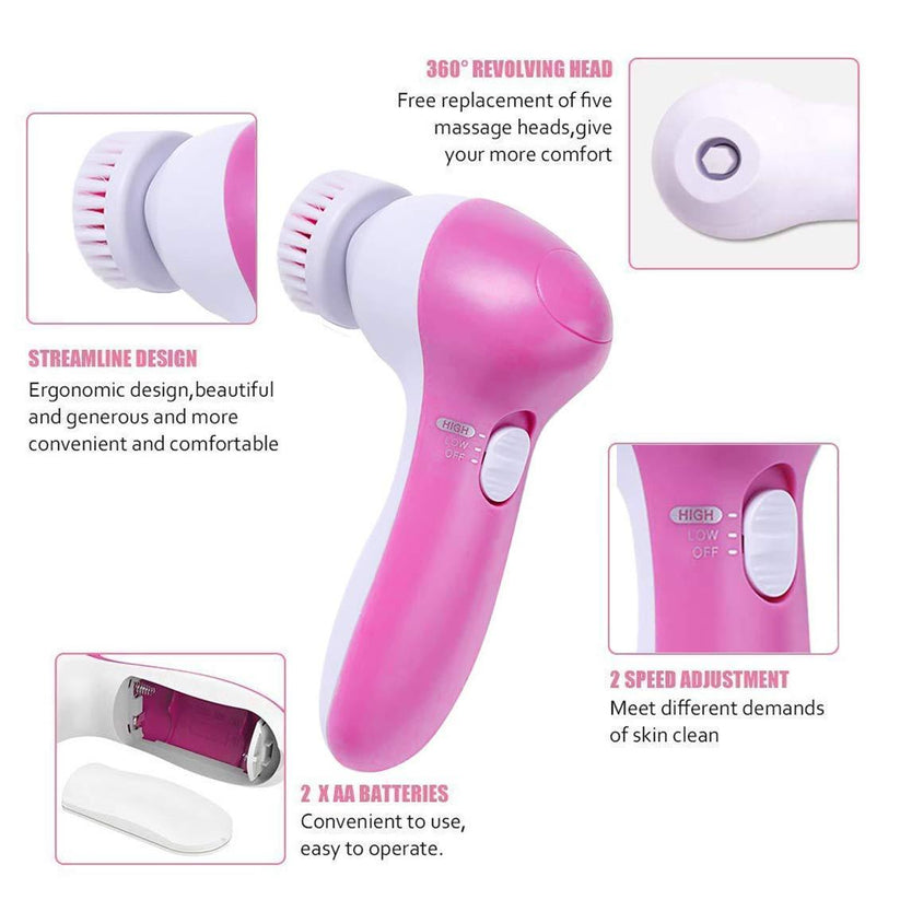 5 in 1 Face Massager